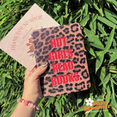 Hot Girls Read Books Animal Print Kindle Case, Kobo Case, Free Personalization